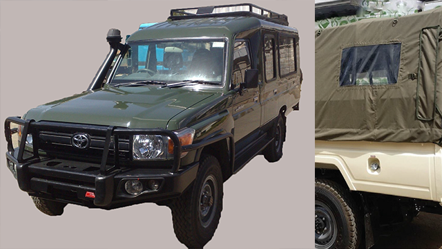 Tour Van LandCruiser Conversion